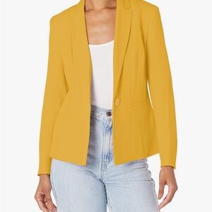Women's Yellow Blazer by Kasper